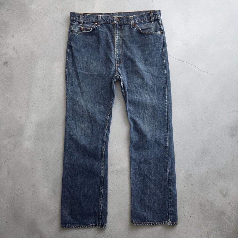 Vintage Levis Orange Tab Mens 40x34 Fits 36 20517-0217 Bootcut Made In USA